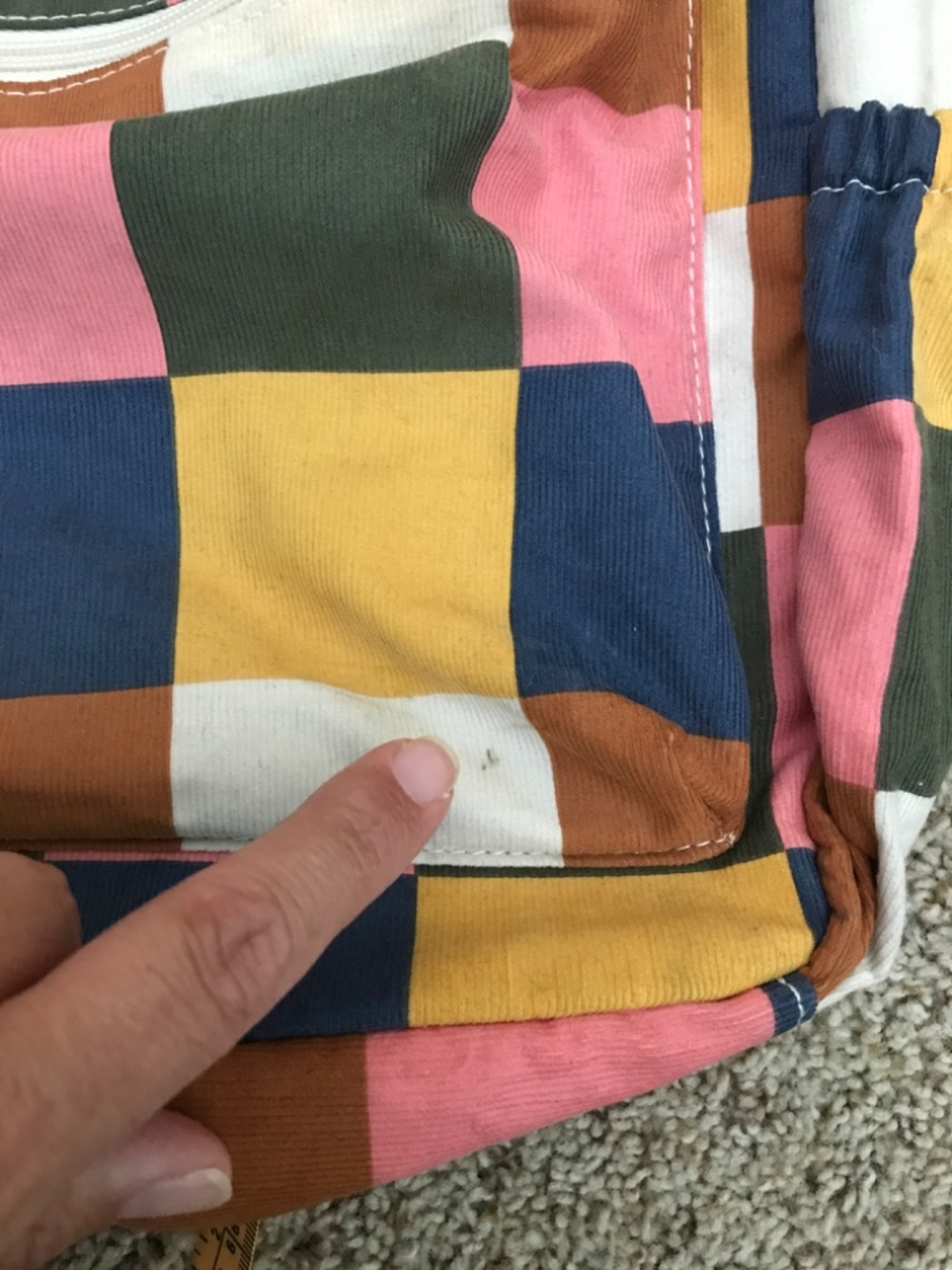 Checkerboard backpack - Picture 5 of 5